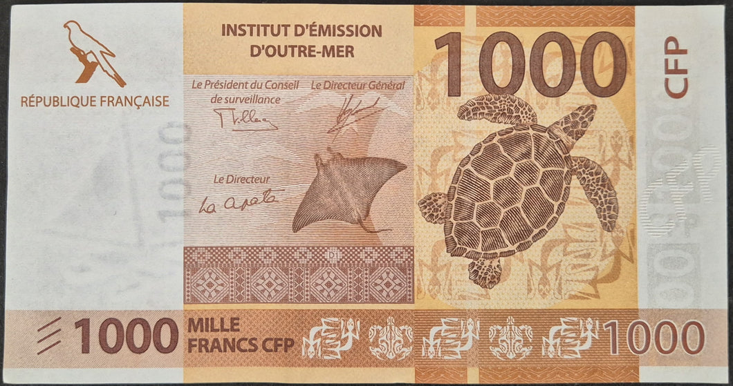 French Polynesia 1,000 Francs Banknote