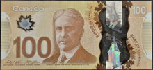 Load image into Gallery viewer, Canada 100 Dollars Banknote
