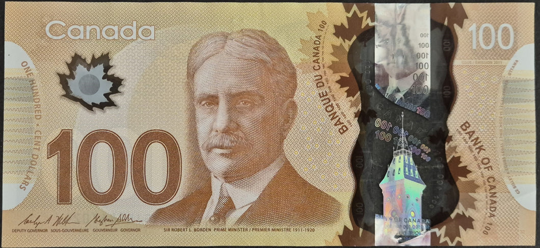 Canada 100 Dollars Banknote