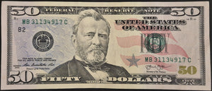 United States 50 Dollar Banknote