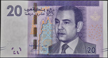 Load image into Gallery viewer, Morocco 20 Dirham Banknote
