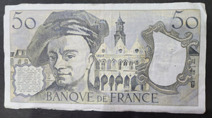 France 50 Francs Banknote 1979