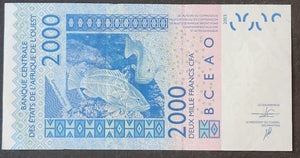 West African States 2000 Francs Banknote