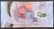 Load image into Gallery viewer, Vanuatu 500 Vatu Banknote
