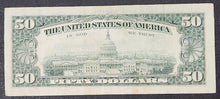 Load image into Gallery viewer, United States 50 Dollar Banknote 1993
