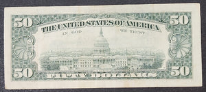 United States 50 Dollar Banknote 1993