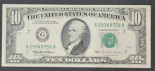 Load image into Gallery viewer, United States 10 Dollar Banknote 1995
