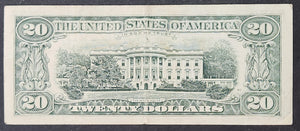 1993 United States 20 Dollar Banknote