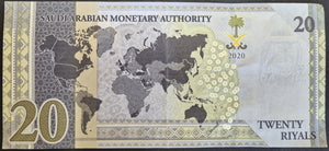 Saudi Arabia 20 Riyals G20 Banknote