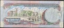 Load image into Gallery viewer, Barbados 100 Dollars Banknote
