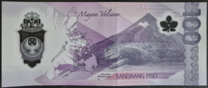 Philippines 100 Piso Banknote Polymer
