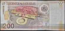 Load image into Gallery viewer, Peru 200 Nuevos Soles Banknote
