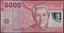Load image into Gallery viewer, Chile 5,000 Pesos Banknote
