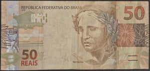 Brazil 50 Real Banknote