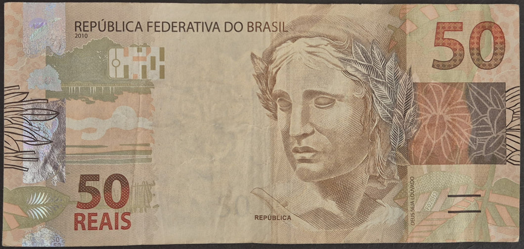 Brazil 50 Real Banknote