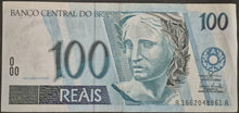 Load image into Gallery viewer, Brazil 100 Real Banknote
