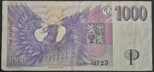 Czech Republic 1000 Korun Banknote