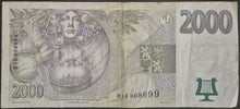 Load image into Gallery viewer, Czech Republic 2000 Korun Banknote
