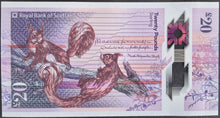 Load image into Gallery viewer, Scotland 20 Pounds Banknote The Royal Bank of Scotland 2021 UNC
