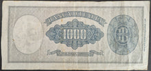 Load image into Gallery viewer, Italy 1000 Lire 1947 Circulated Banknote
