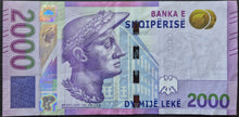 Load image into Gallery viewer, Albania 2,000 Leke Banknote
