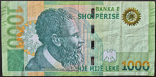 Load image into Gallery viewer, Albania 1,000 Leke Banknote
