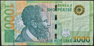 Albania 1,000 Leke Banknote