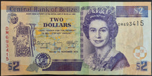 Load image into Gallery viewer, Belize 2 Dollars Banknote
