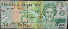 Load image into Gallery viewer, Cayman Islands 5 Dollars Banknote
