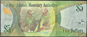 Cayman Islands 5 Dollars Banknote