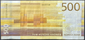 Norway 500 Kroner Banknote