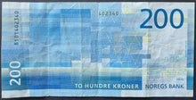 Load image into Gallery viewer, Norway 200 Kroner Banknote
