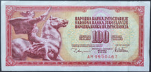 Load image into Gallery viewer, Yugoslavia 100 Dinars 1986 UNC Banknote
