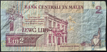 Load image into Gallery viewer, Malta 2 Liri Banknote
