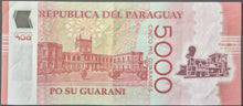 Load image into Gallery viewer, Paraguay 5000 Guaranies Banknote
