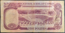 Load image into Gallery viewer, Cyprus 1979 Five Pound Banknote
