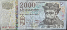 Load image into Gallery viewer, Hungary 2,000 Forint Banknote
