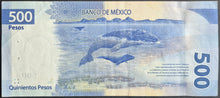 Load image into Gallery viewer, Mexico 500 Pesos Banknote
