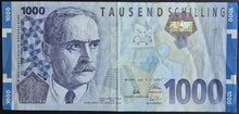 Load image into Gallery viewer, Austria 1000 Schillings Banknote (Karl Landsteiner Nobel Prize)
