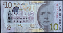 Load image into Gallery viewer, Scotland 10 Pounds Banknote  Bank of Scotland 2016
