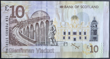 Load image into Gallery viewer, Scotland 10 Pounds Banknote  Bank of Scotland 2016
