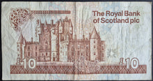 Load image into Gallery viewer, Scotland 10 Pounds Banknote The Royal Bank of Scotland plc 2001
