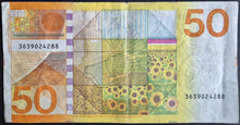 Load image into Gallery viewer, Netherlands 50 Guilder Banknote
