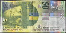 Load image into Gallery viewer, Switzerland 50 Francs Banknote
