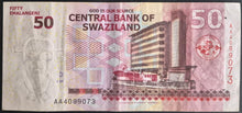Load image into Gallery viewer, Swaziland 50 Emalangeni Banknote
