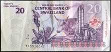 Load image into Gallery viewer, Swaziland 20 Emalangeni Banknote
