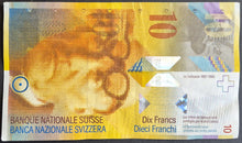 Load image into Gallery viewer, Switzerland 10 Francs Banknote
