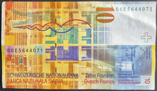 Load image into Gallery viewer, Switzerland 10 Francs Banknote
