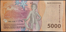 Load image into Gallery viewer, Indonesia 5,000 Rupiah Banknote
