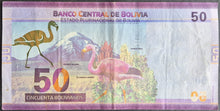 Load image into Gallery viewer, Bolivia 50 Bolivianos Banknote
